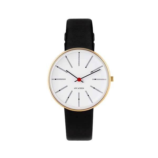 Arne Jacobsen Bankers ur IPG Guld 34mm 53107 1601G